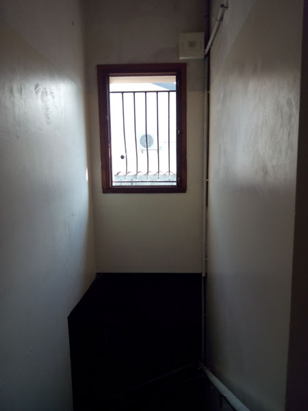 escalier le 23 avril